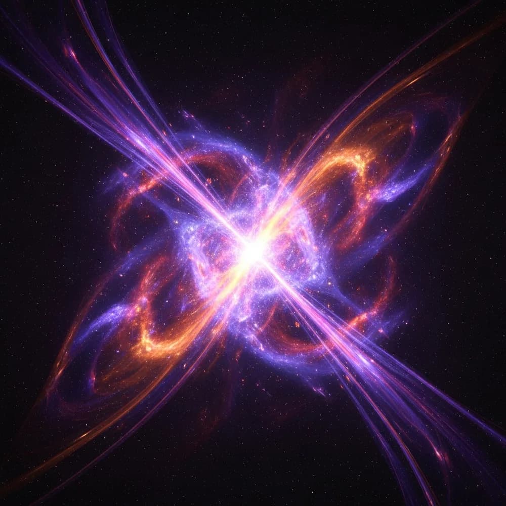 DALL-E 3's mastery of abstract and large-scale cosmic visuals.