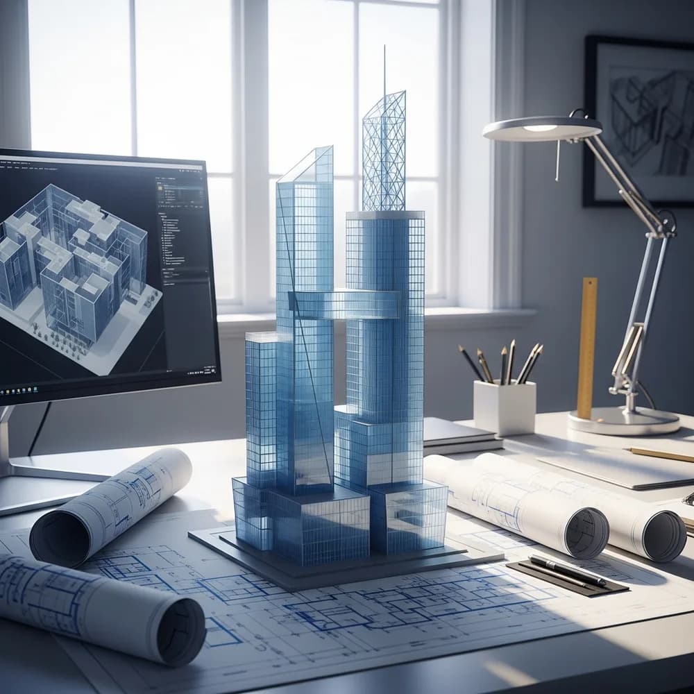 SDXL used for architectural visualization prototyping