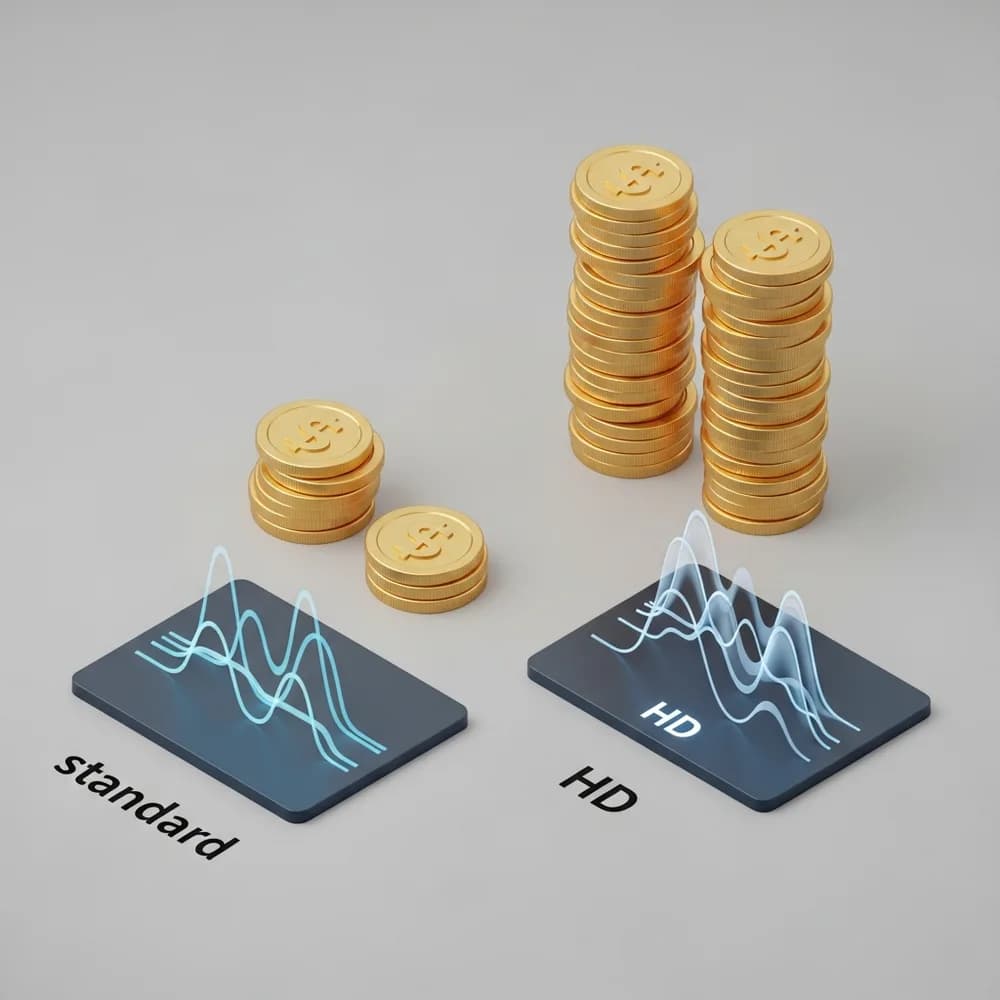 Cost Analysis: Standard vs. HD Models