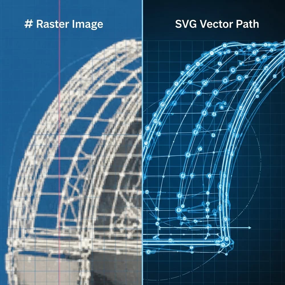 Raster vs. Vector Output Comparison