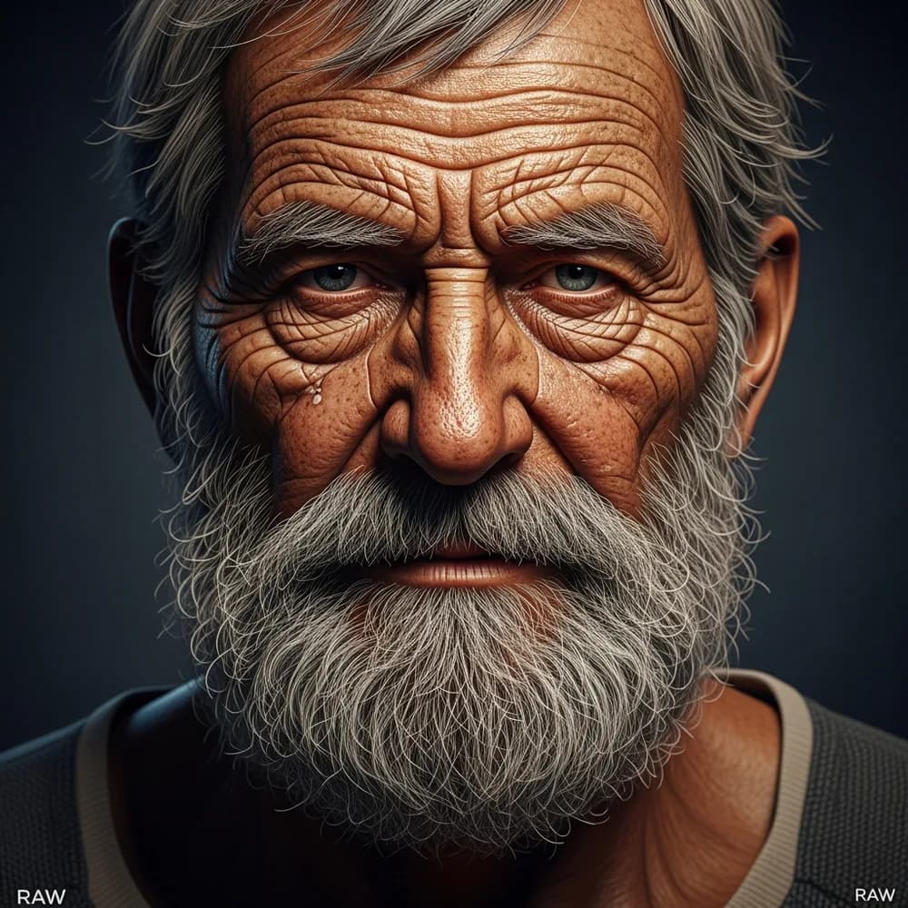 Hyper-Realistic Portraiture via Raw Mode