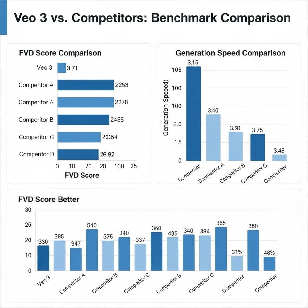 Veo 3 Benchmark Comparison Chart