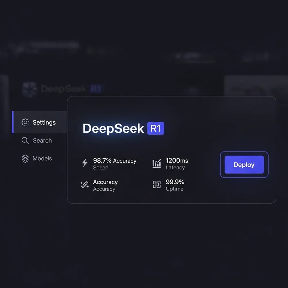 The Railwail Model Marketplace Interface