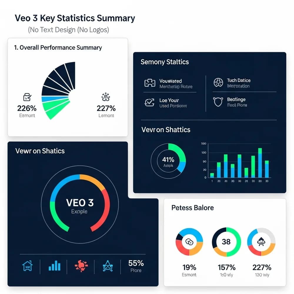 Veo 3 Statistics Infographic