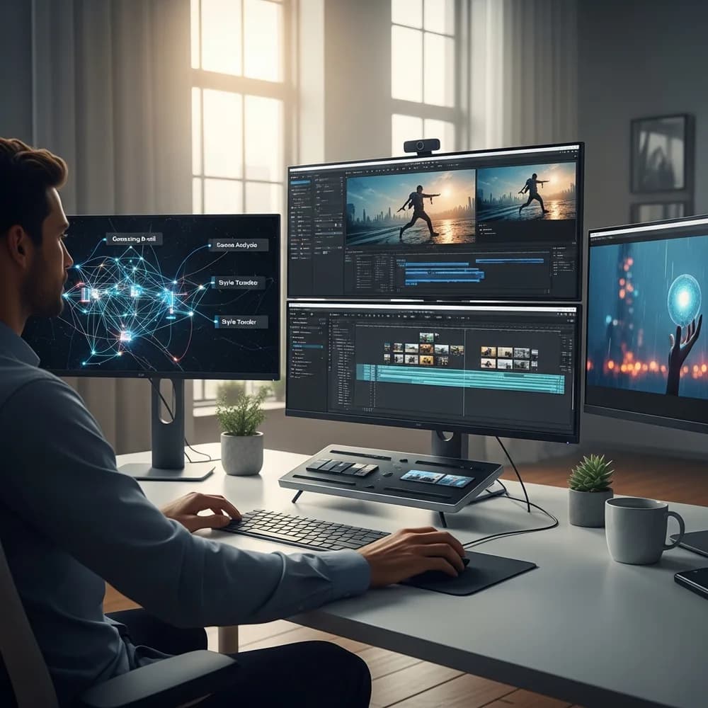 Integrating AI video into professional workflows